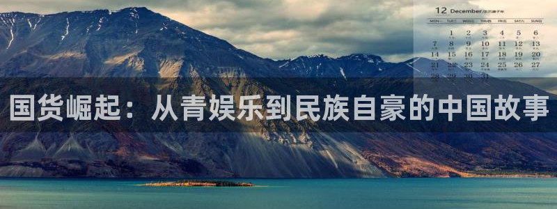 大满贯网址：国货崛起：从青娱乐到民族自豪的中国故事